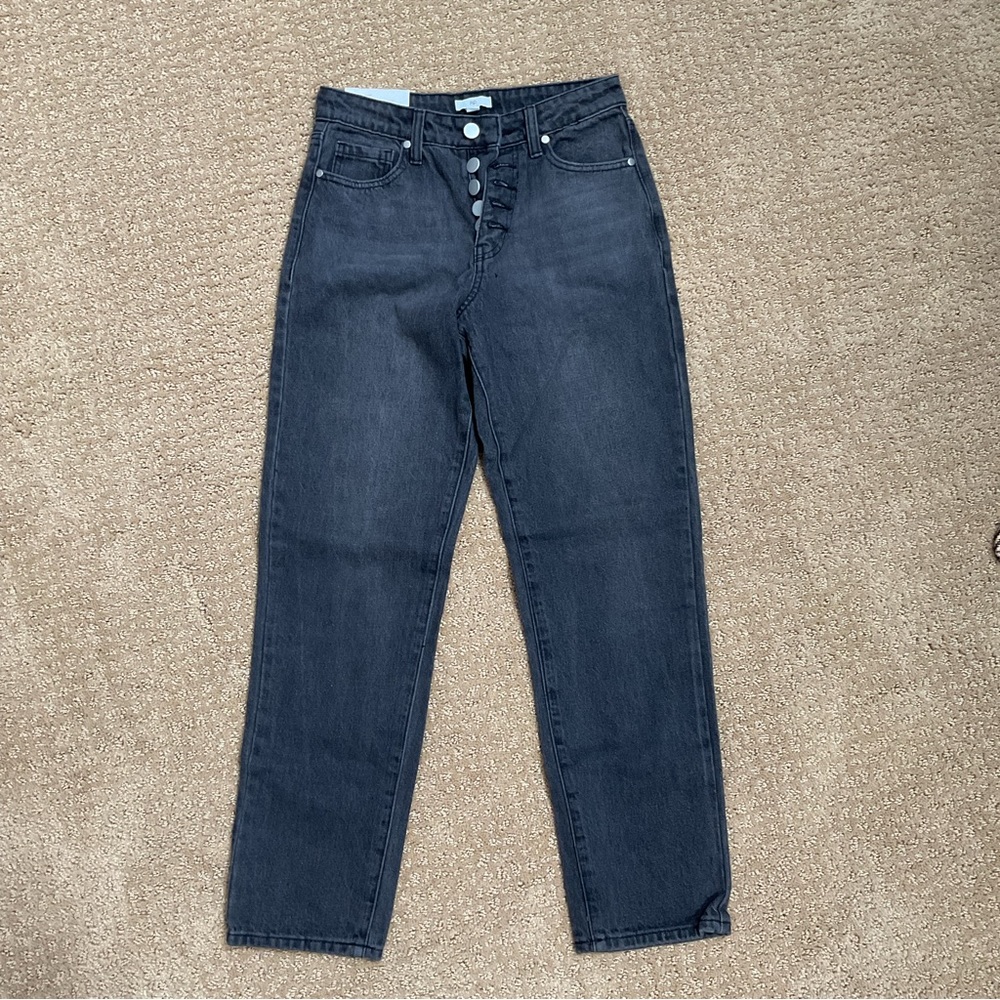 𝅺bp black faded mom Jeans NWT